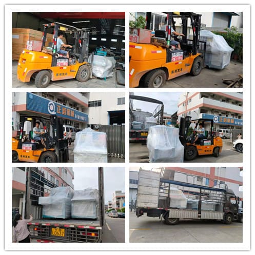 2021年7月2日發往廣東茂名-ZQ300型圓木多片鋸、ZQ150型方木