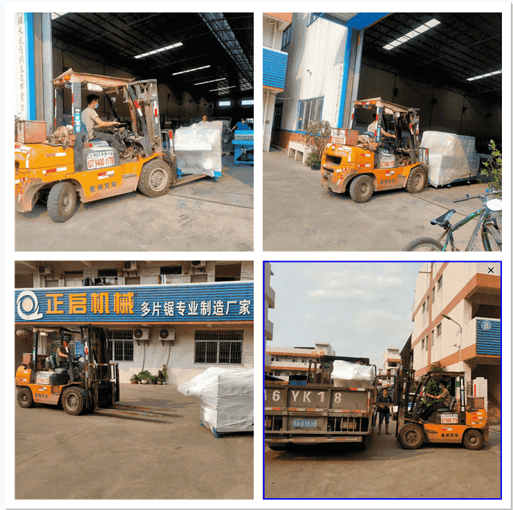 2021年4月2日發往江蘇省揚州市-ZQ60小型多片鋸