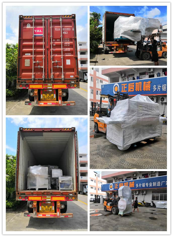 2019年7月發(fā)往厄瓜多爾--ZQ400型原木多片鋸、ZQ200型方木多