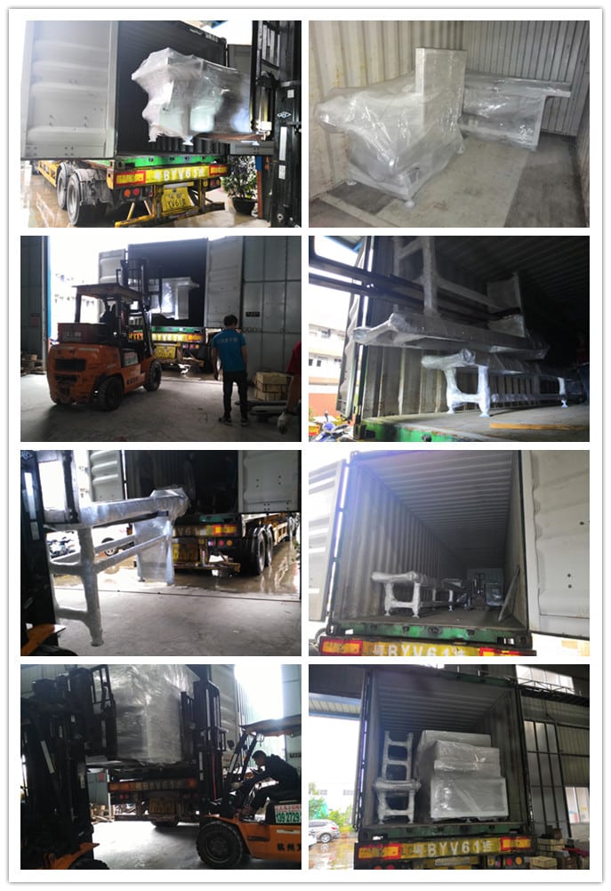 2018年10月發(fā)往美國--ZQ350型全自動原木多片鋸生產(chǎn)線