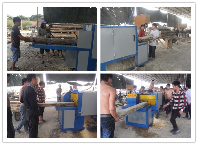 廣州花都 --原木、方木多片鋸工作圖