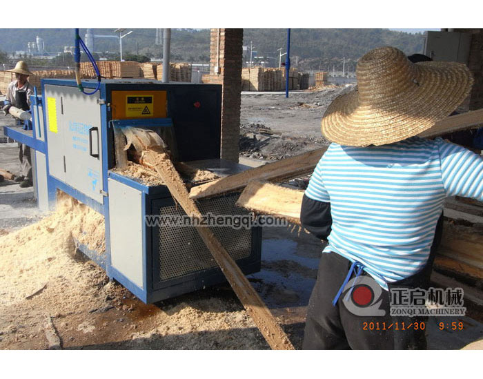 廣東省-從化市-圓木多片鋸加工現場